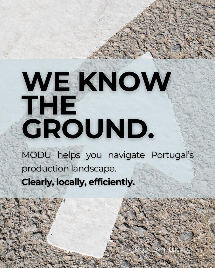 MODU – Local production consulting and sourcing in Portugal